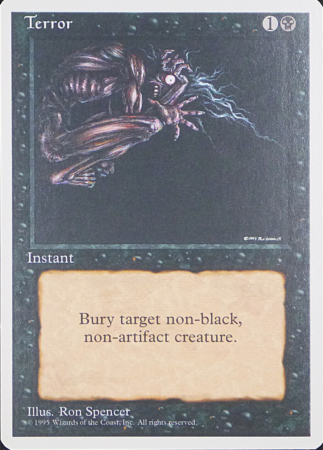 Magic the Gathering: Fourth Edition

Terror Fourth C0164