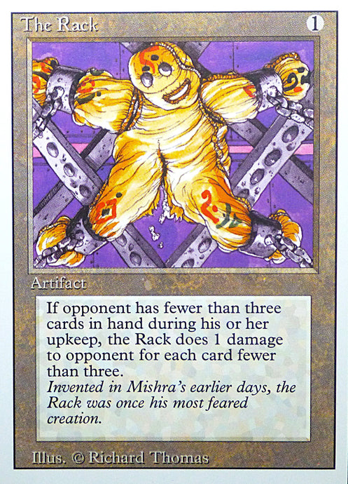 Magic the Gathering: Revised/3rd Edition
The Rack - Revised - Uncommon - 278