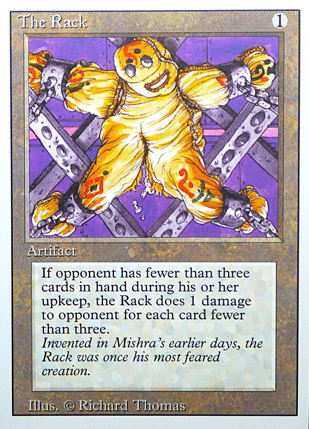 Magic the Gathering: Revised/3rd Edition
The Rack - Revised - Uncommon - 278