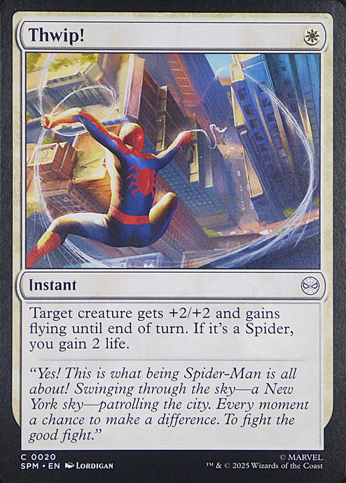 Magic the Gathering: Spider-Man

Thwip! SPM C0020