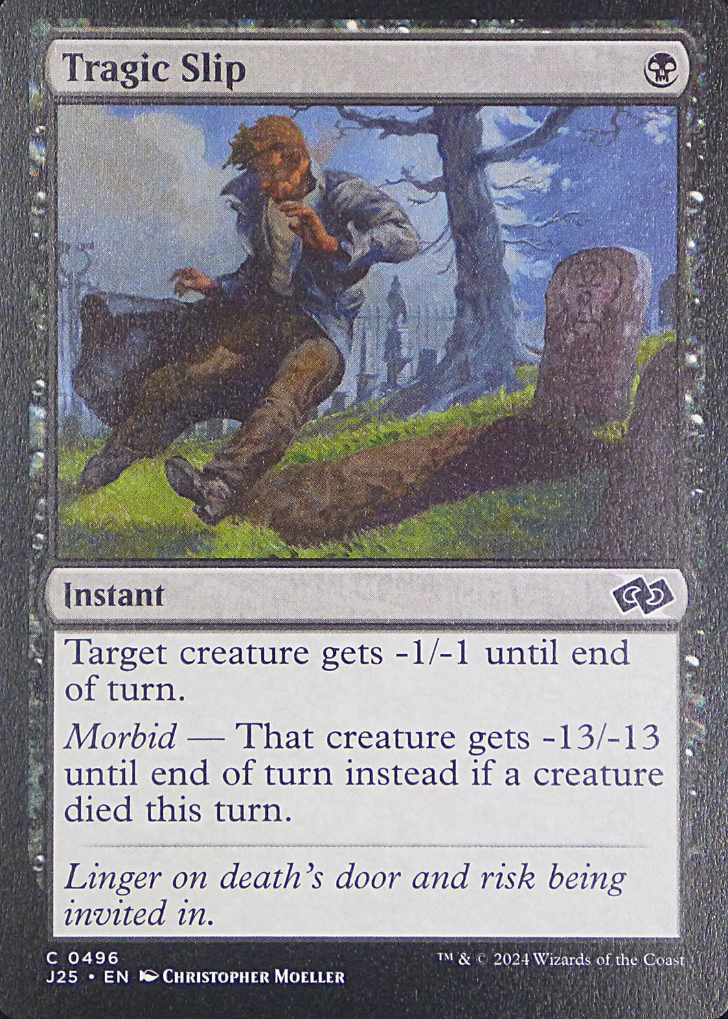Magic the Gathering: Foundations Jumpstart

Tragic Slip J25 C0496