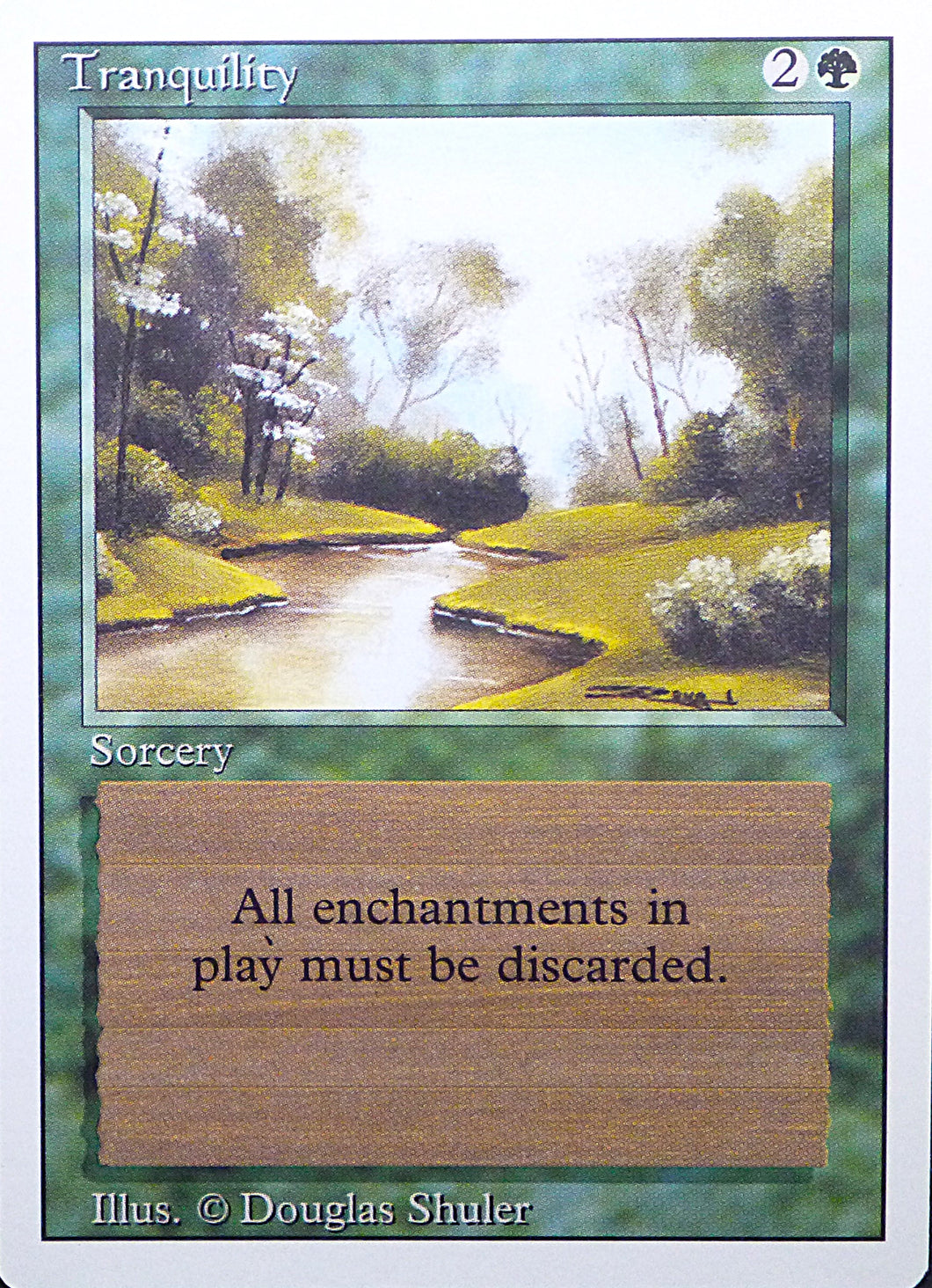 Magic the Gathering: Revised/3rd Edition
Tranquility - Revised - Common - 221