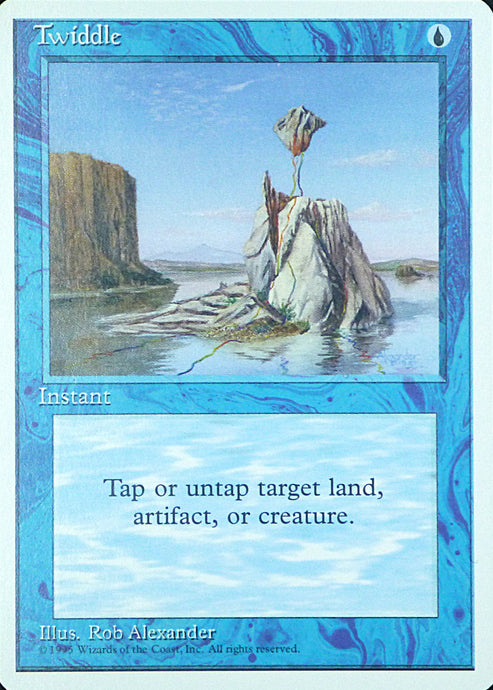Magic the Gathering: Fourth Edition

Twiddle Fourth C0109