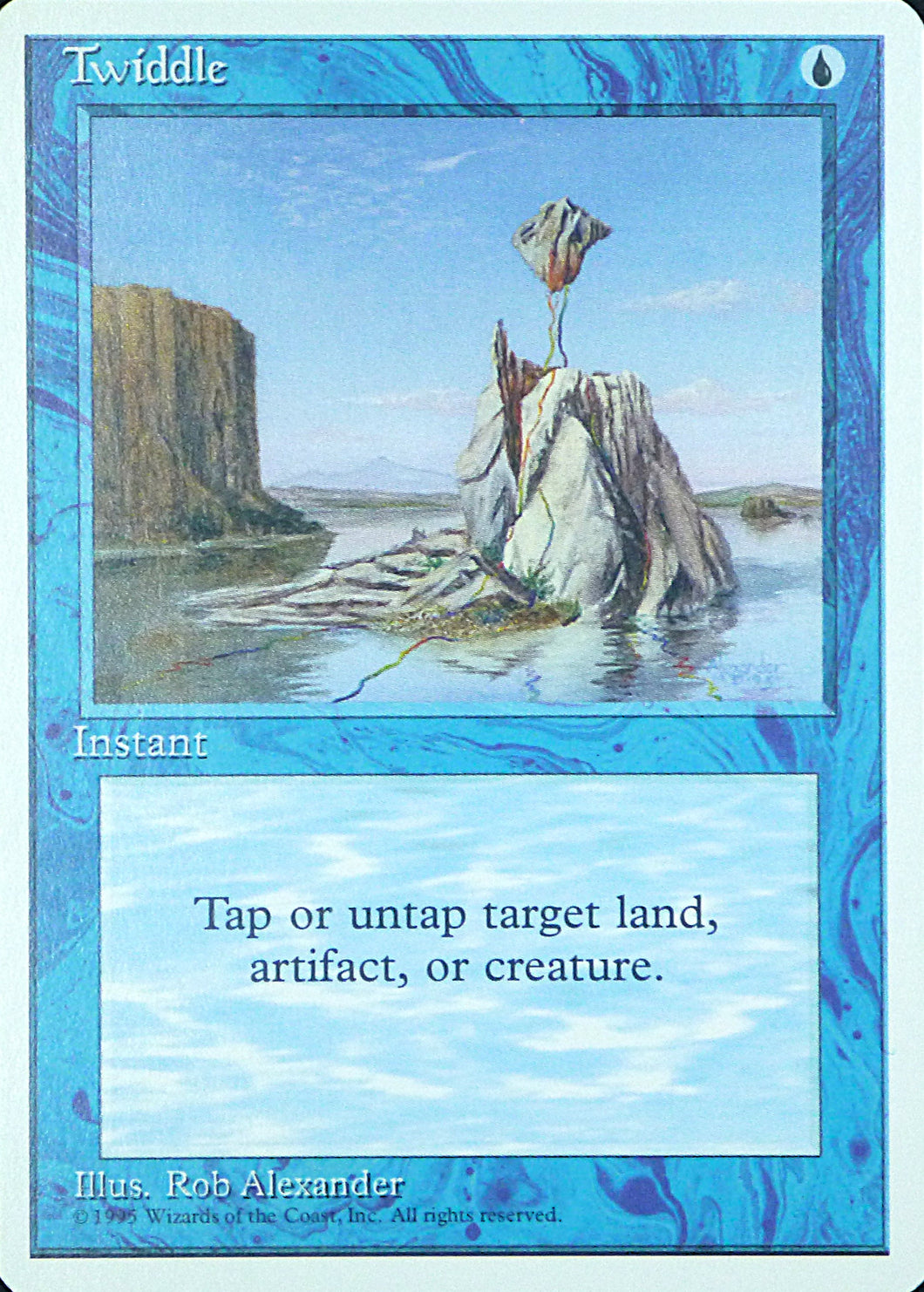 Magic the Gathering: Fourth Edition

Twiddle Fourth C0109