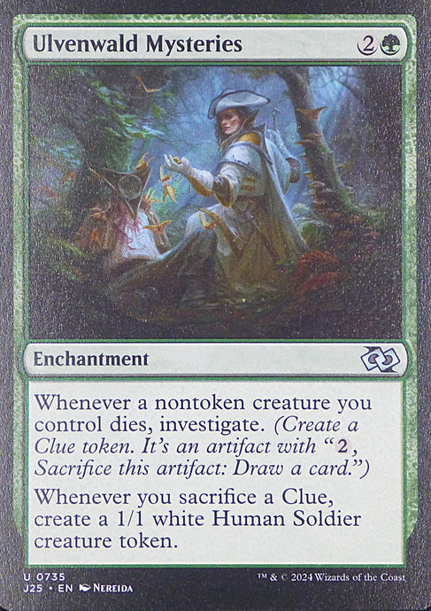 Magic the Gathering: Foundations Jumpstart

Ulvenwald Mysteries J25 U0735