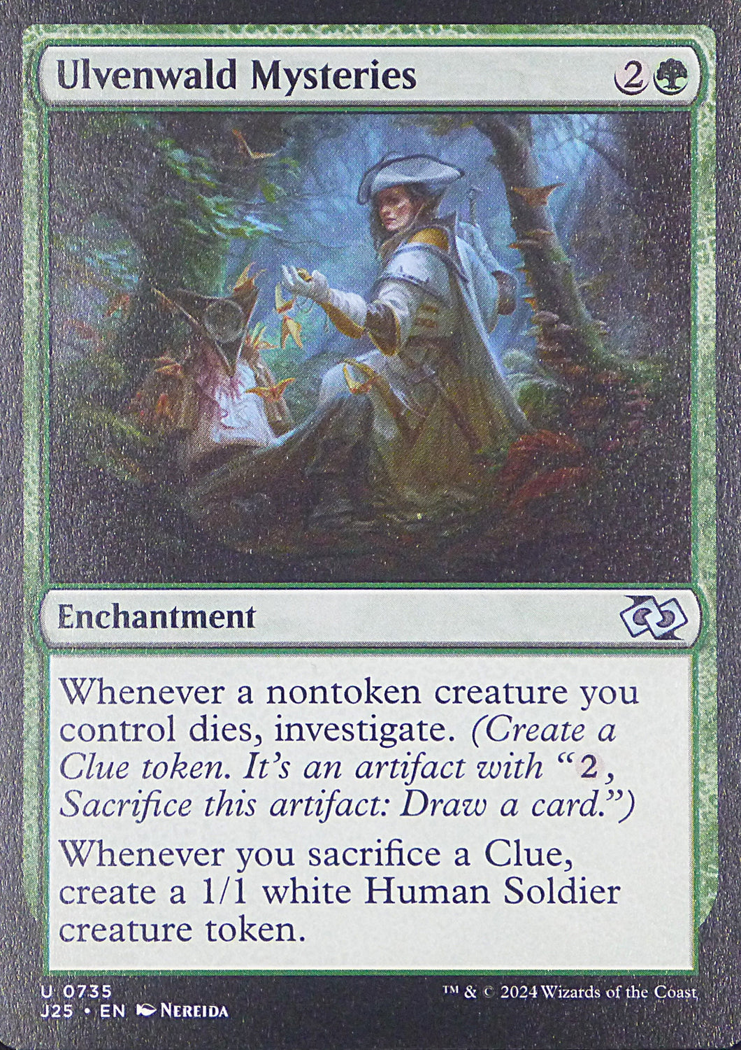 Magic the Gathering: Foundations Jumpstart

Ulvenwald Mysteries J25 U0735