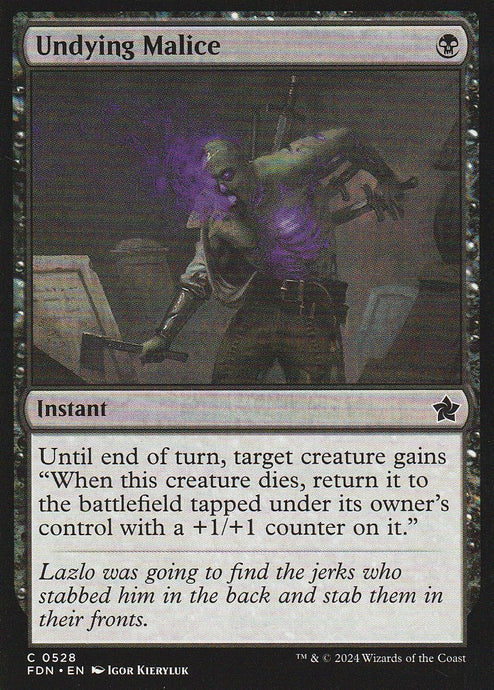 Magic the Gathering: Foundations Undying Malice FDN C0528 Non-Foil