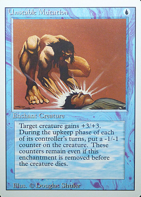 Magic the Gathering: Revised/3rd Edition
Unstable Mutation - Revised - Common - 086