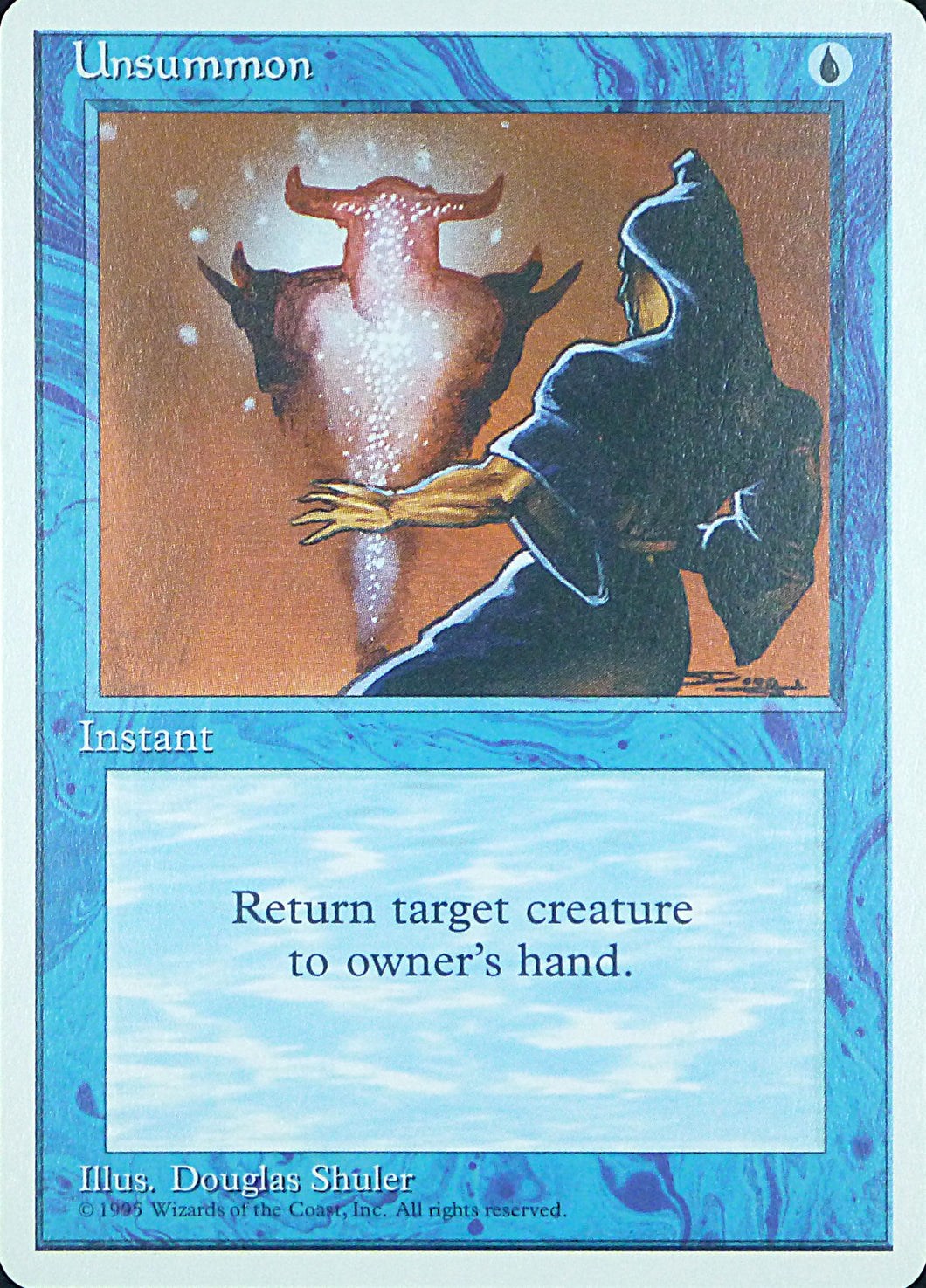 Magic the Gathering: Fourth Edition

Unsummon Fourth C0111
