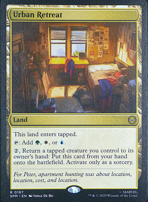 Magic the Gathering: Spider-Man

Urban Retreat SPM R0187