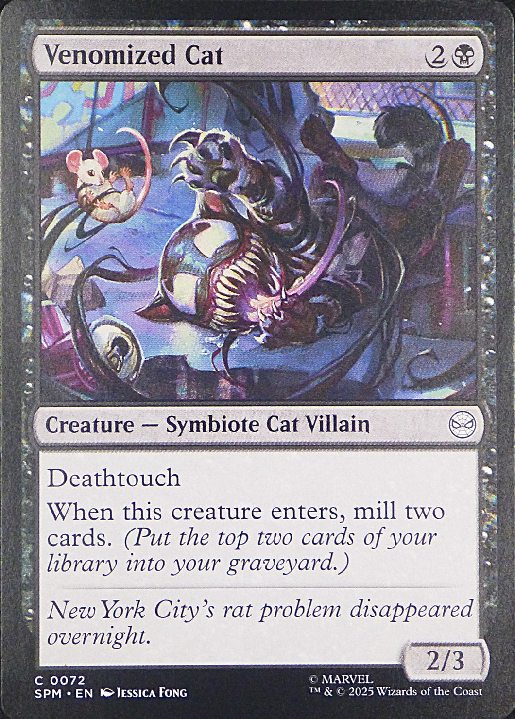 Magic the Gathering: Spider-Man

Venomized Cat SPM C0072