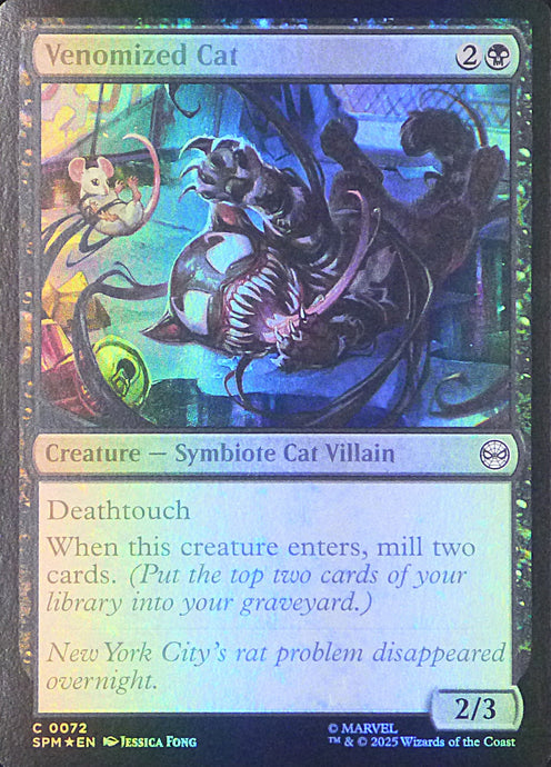 Magic the Gathering: Spider-Man

Venomized Cat SPM C0072 - Foil