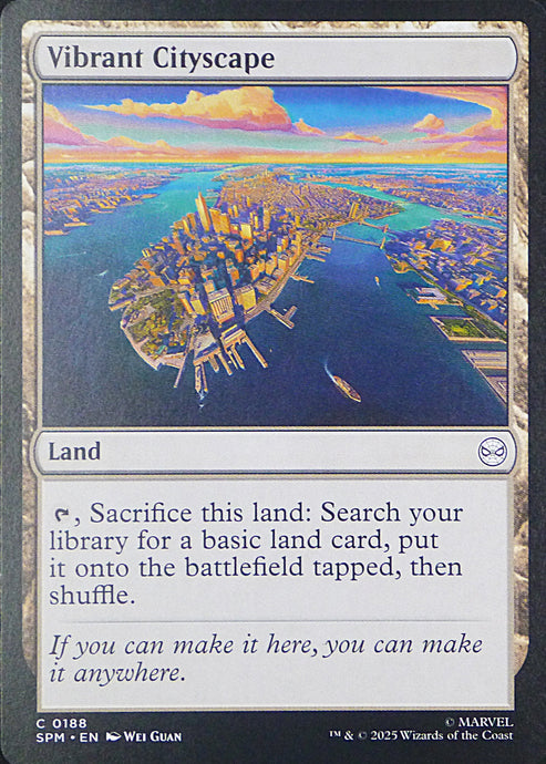 Magic the Gathering: Spider-Man

Vibrant Cityscape SPM C0188