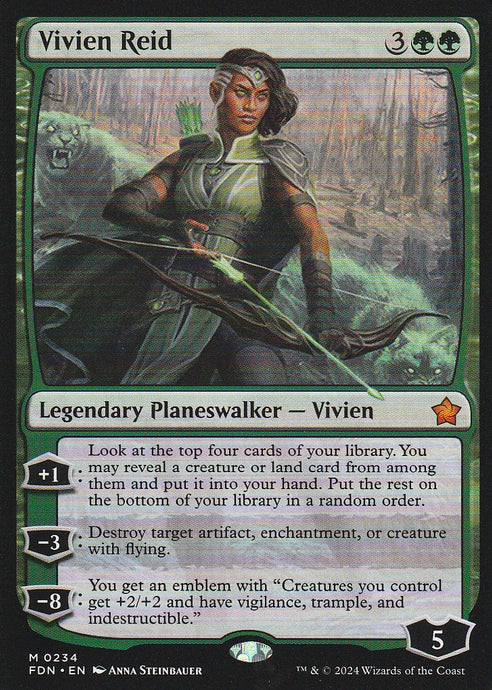 Magic the Gathering: Foundations Vivien Reid FDN M0234