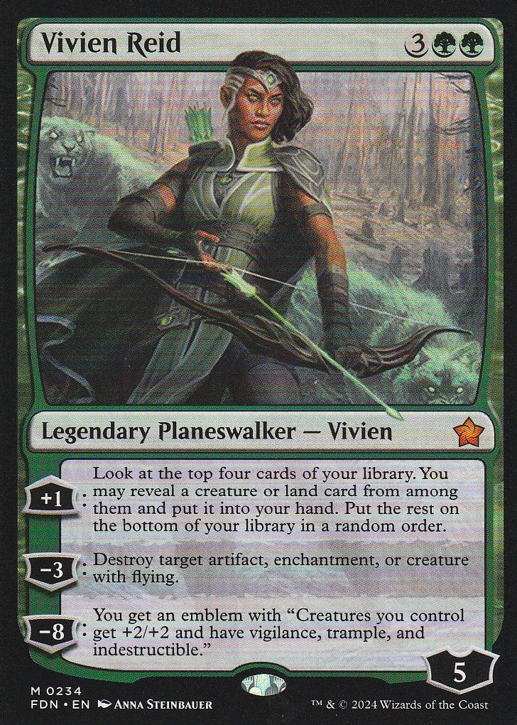 Magic the Gathering: Foundations Vivien Reid FDN M0234