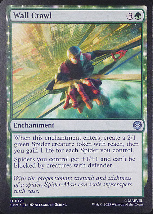 Magic the Gathering: Spider-Man

Wall Crawl SPM U0121