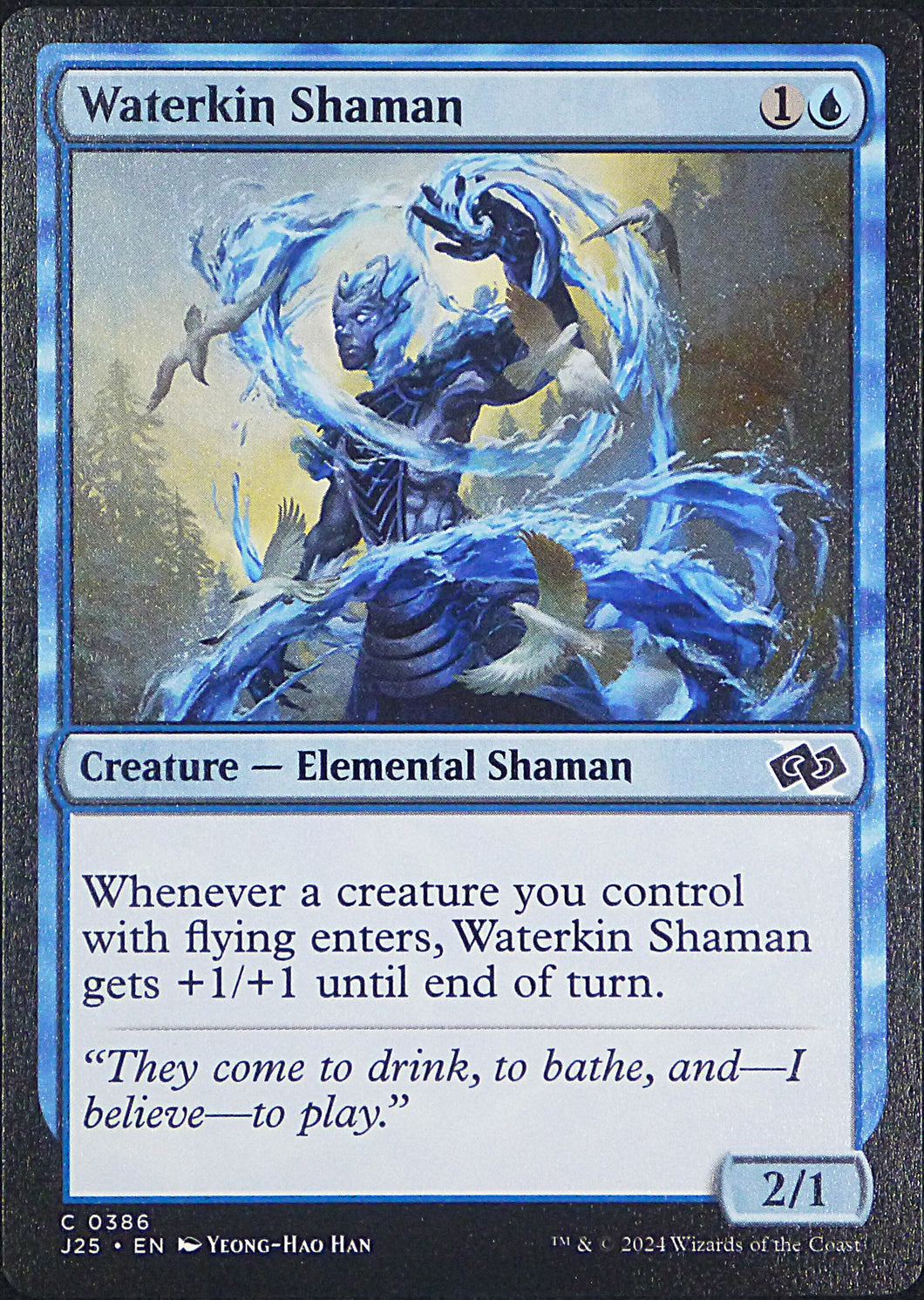 Magic the Gathering: Foundations Jumpstart

Waterkin Shaman J25 C0386