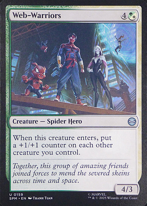 Magic the Gathering: Spider-Man

Web-Warriors SPM U0159