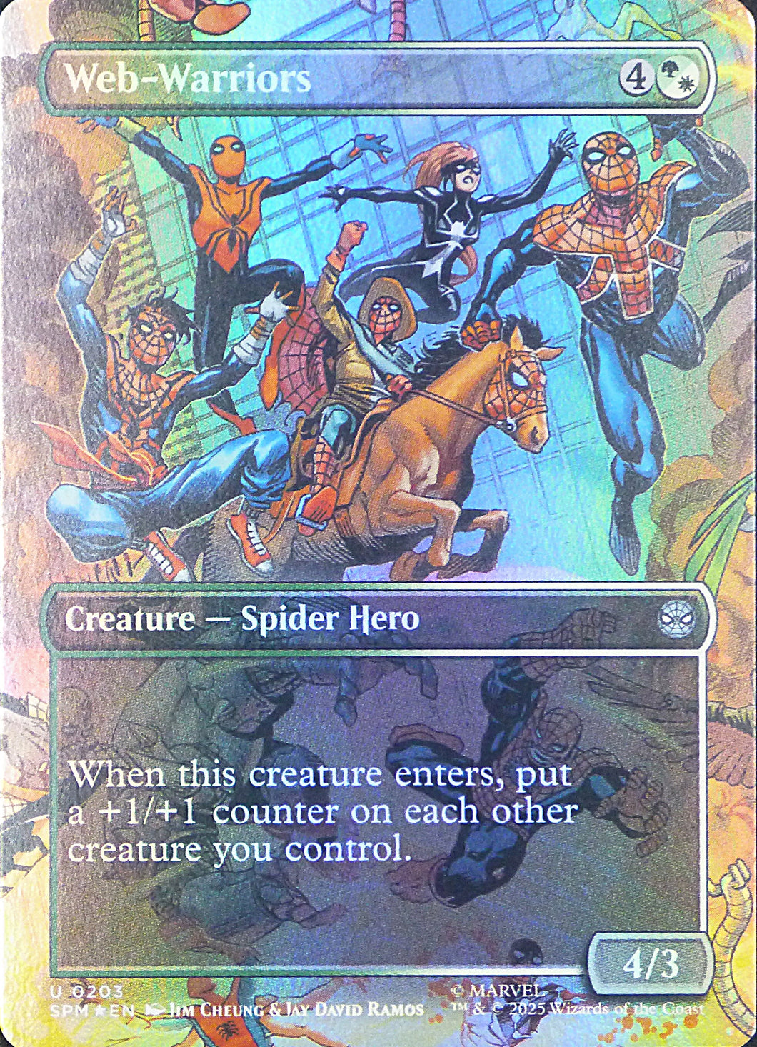Magic the Gathering: Spider-Man

Web-Warriors SPM U0203 - Foil