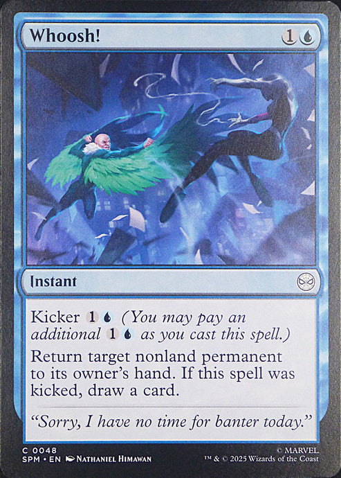 Magic the Gathering: Spider-Man

Whoosh! SPM C0048