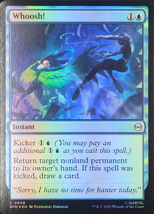 Magic the Gathering: Spider-Man

Whoosh SPM C0048 - Foil