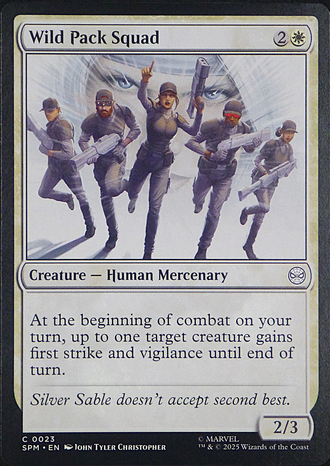 Magic the Gathering: Spider-Man

Wild Pack Squad SPM C0023