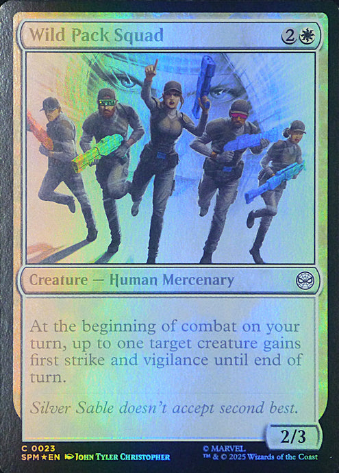 Magic the Gathering: Spider-Man

Wild Pack Squad SPM C0023 - Foil