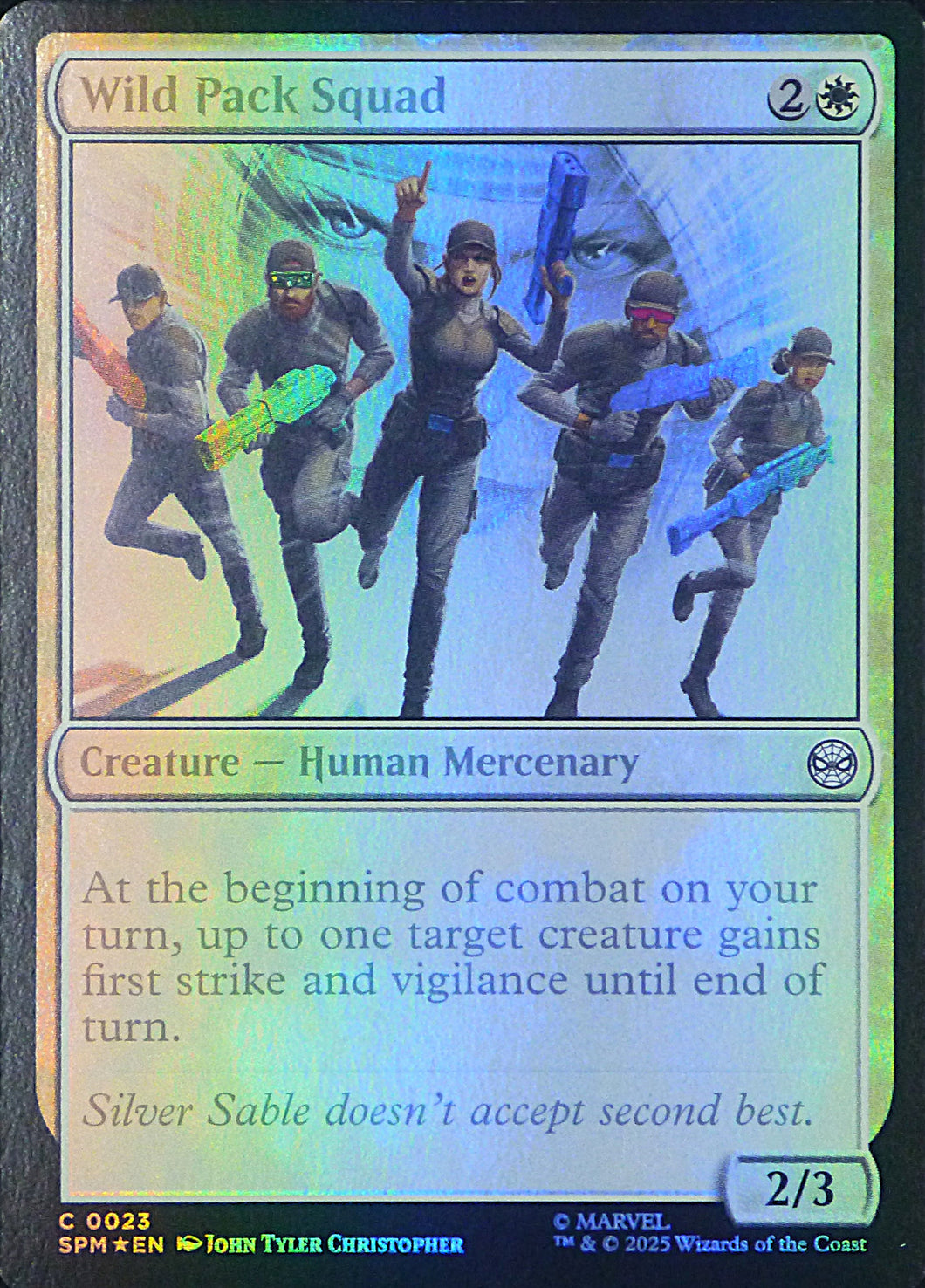 Magic the Gathering: Spider-Man

Wild Pack Squad SPM C0023 - Foil
