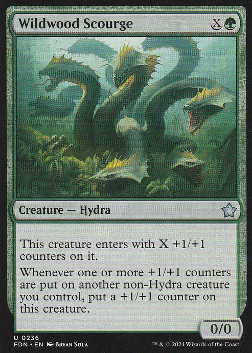 Magic the Gathering: Foundations Wildwood Scourge FDN U0236 Non-Foil