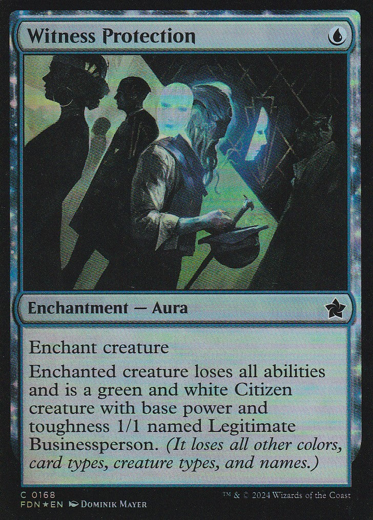 Witness Protection (Foundations Foil)