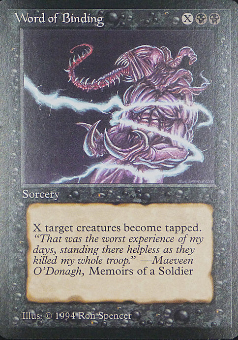 Magic the Gathering: The Dark

Word of Binding The Dark C0055