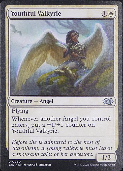 Magic the Gathering: Foundations Jumpstart

Youthful Valkyrie J25 U0280