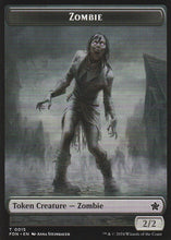 Load image into Gallery viewer, Magic the Gathering: Foundations Zombie FDN T0015 Token
