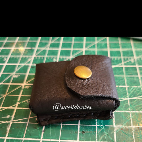 leather zippo lighter belt pouch