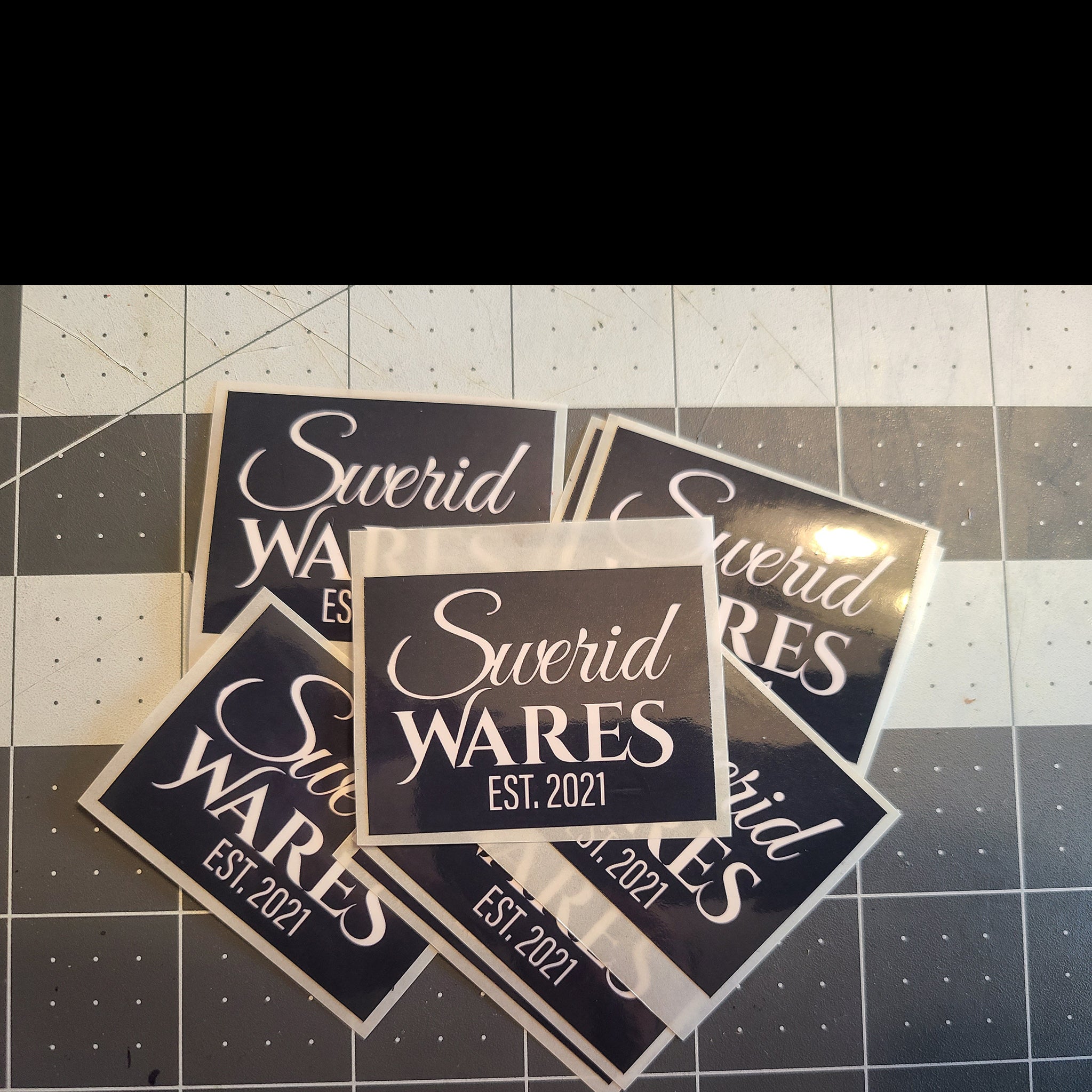 Swerid Wares Hard Hat Sticker - SweridWares.com